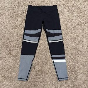 Lilybod Women’s Leggings Black, White Graphic Print size Medium